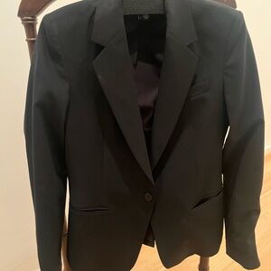 Theory Black Womens Blazer